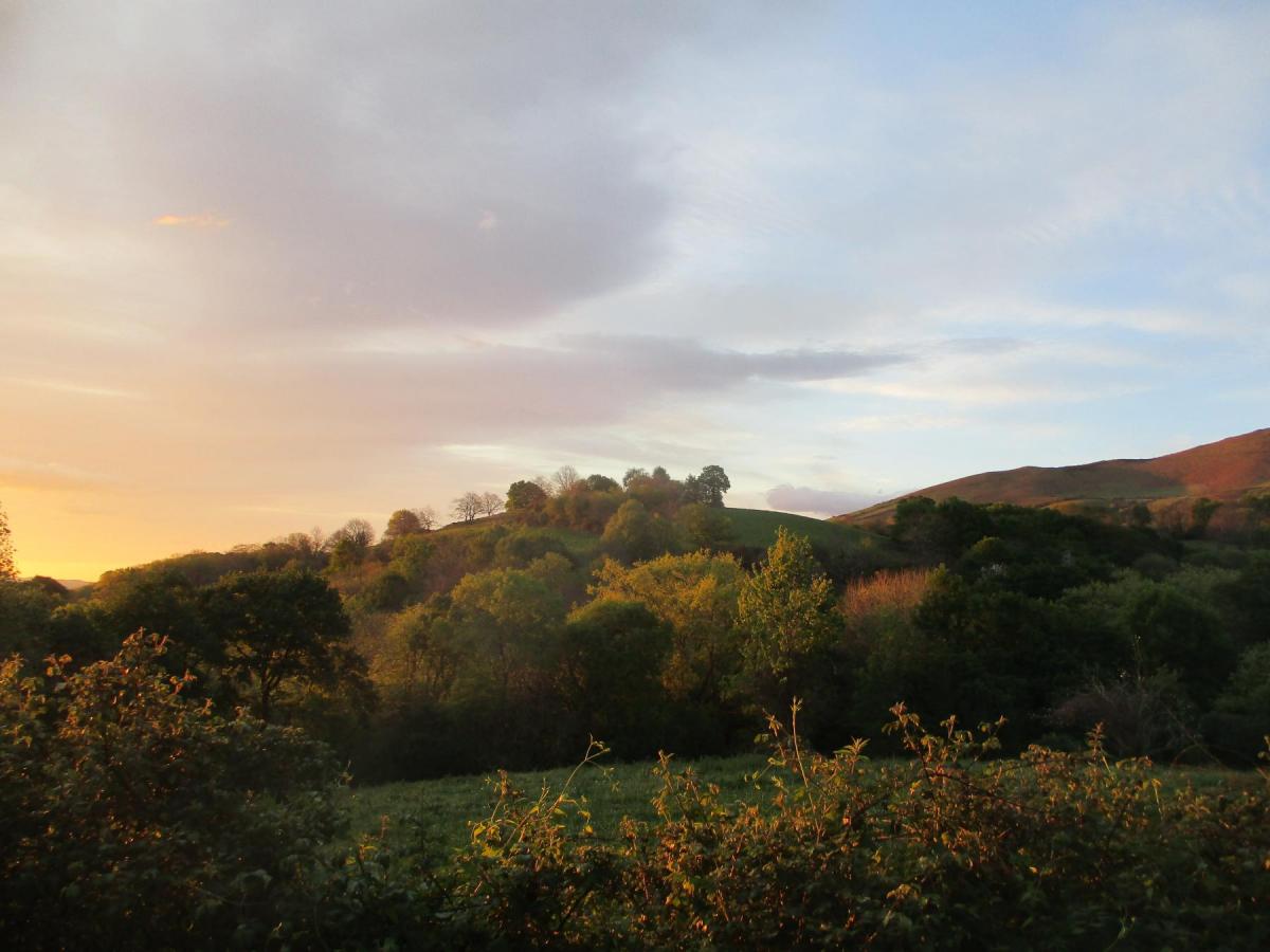 lumière du matin sur la campagne basque