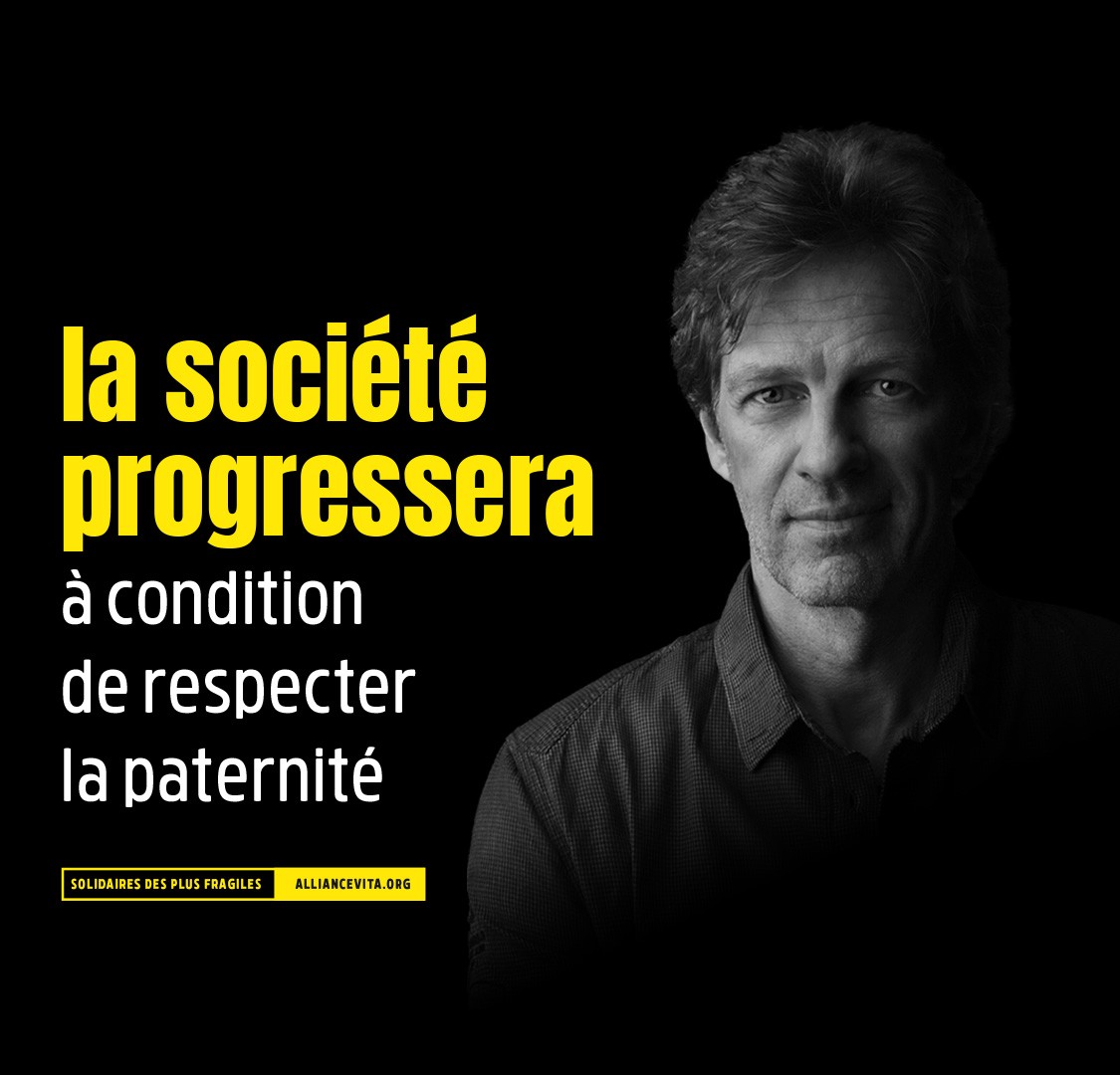 La société progressera à condition de respecter la paternité.